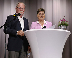 Anton & Ursula der Moderation zu 750 Jahre Horrenberg